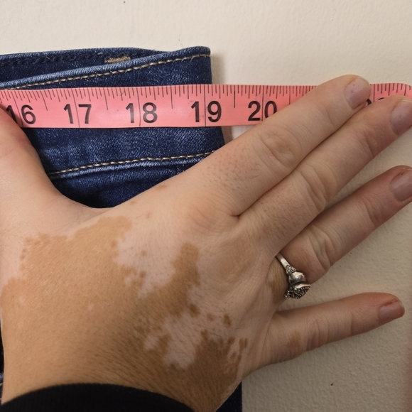 Lane Bryant bejeweled stretch jeggings jeans size 18 - Picture 5 of 7